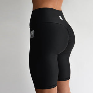 Bike Shorts - Scrunch Bum Black - Catinker Activewear