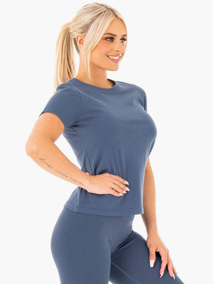 Motion T-Shirt - Steel Blue - Catinker Activewear