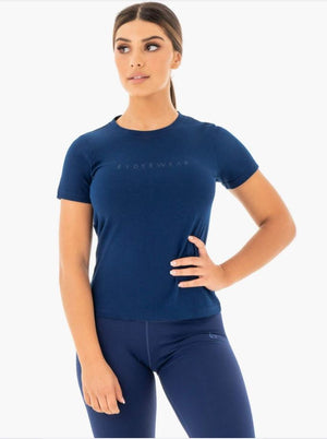 Motion T-Shirt - Navy - Catinker Activewear